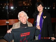 Dmitry Hvorostovsky, int'ly renown Russian singer, with Rozalina Gutman, supporting the cause for music education for all